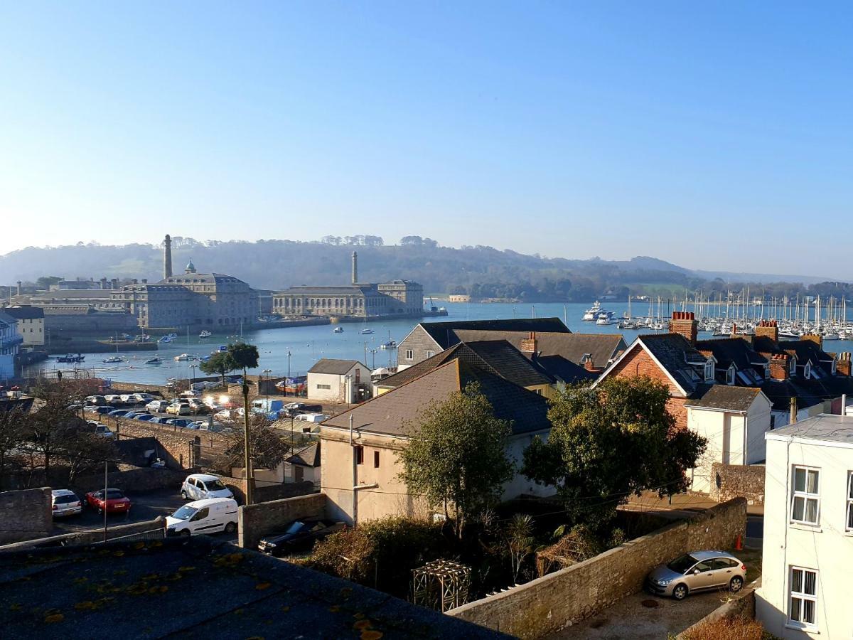플리머스 Pure B - Exceptional Views Of Tamar & Royal William Yard With Free Parking & Wifi 아파트 외부 사진